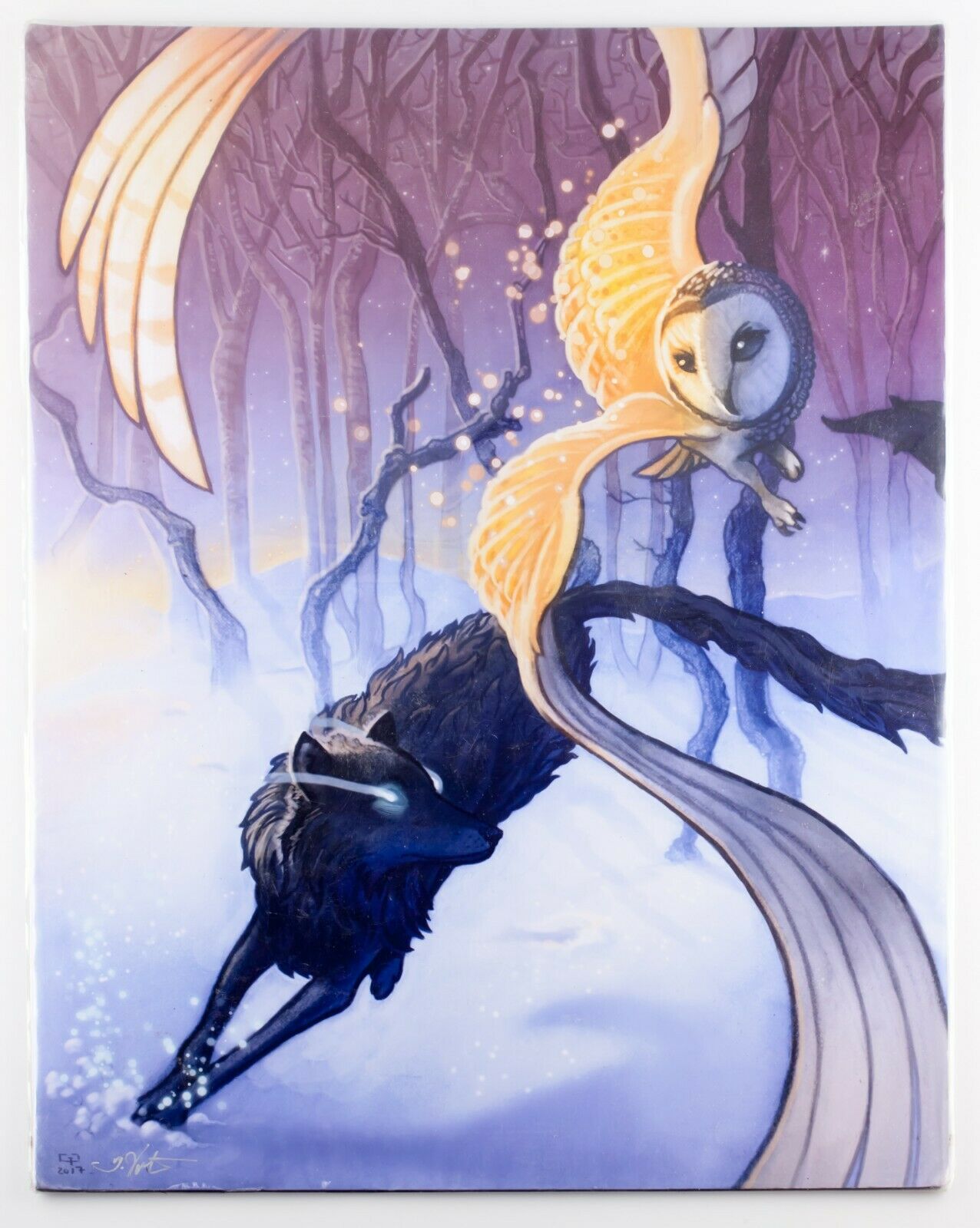 Four Prints by Gavin Gray Valentine Unframed in Plastic Sleeves Nice!