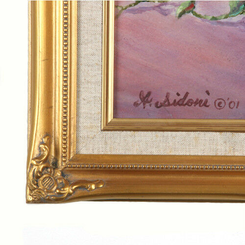 "Watering Teapot" By Anthony Sidoni 2001 Signed Oil Painting 20 1/4"x16 1/4"