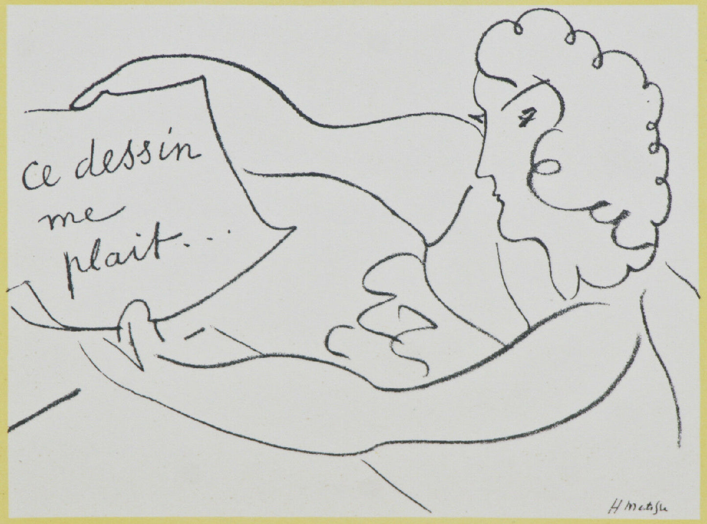 Collection of (4) Matisse Lithographs from Fernand Mourlot Book: Art in Posters
