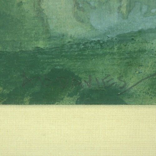 Chateau Series by Arthur Bowen Davies Watercolor on Paper Signed & Titled