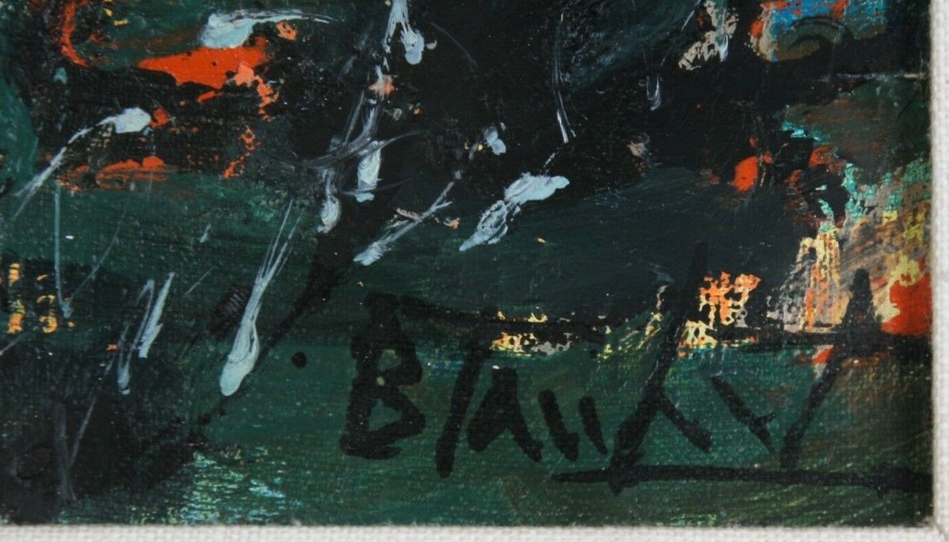 "Safat" by Bertoldo Taubert, Framed Oil on Canvas, 22" x 16" w/ CoA