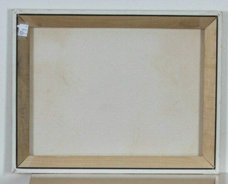 Untitled (Smiling Blonde Woman) By Anthony Sidoni 2004 Signed Oil Painting 14x18