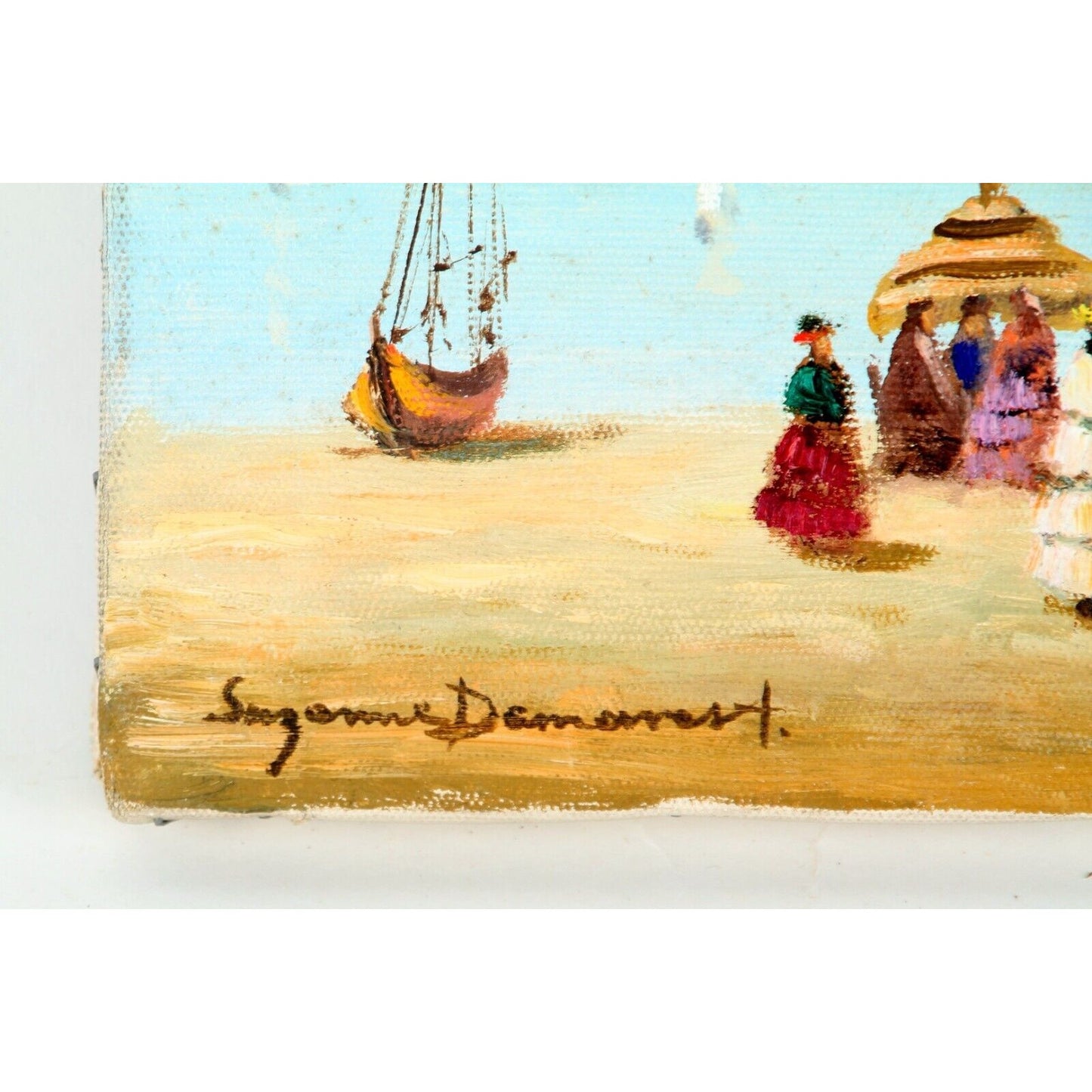 "Untitled" by Suzanne Demarest, Oil Painting on Canvas, 7x12.5