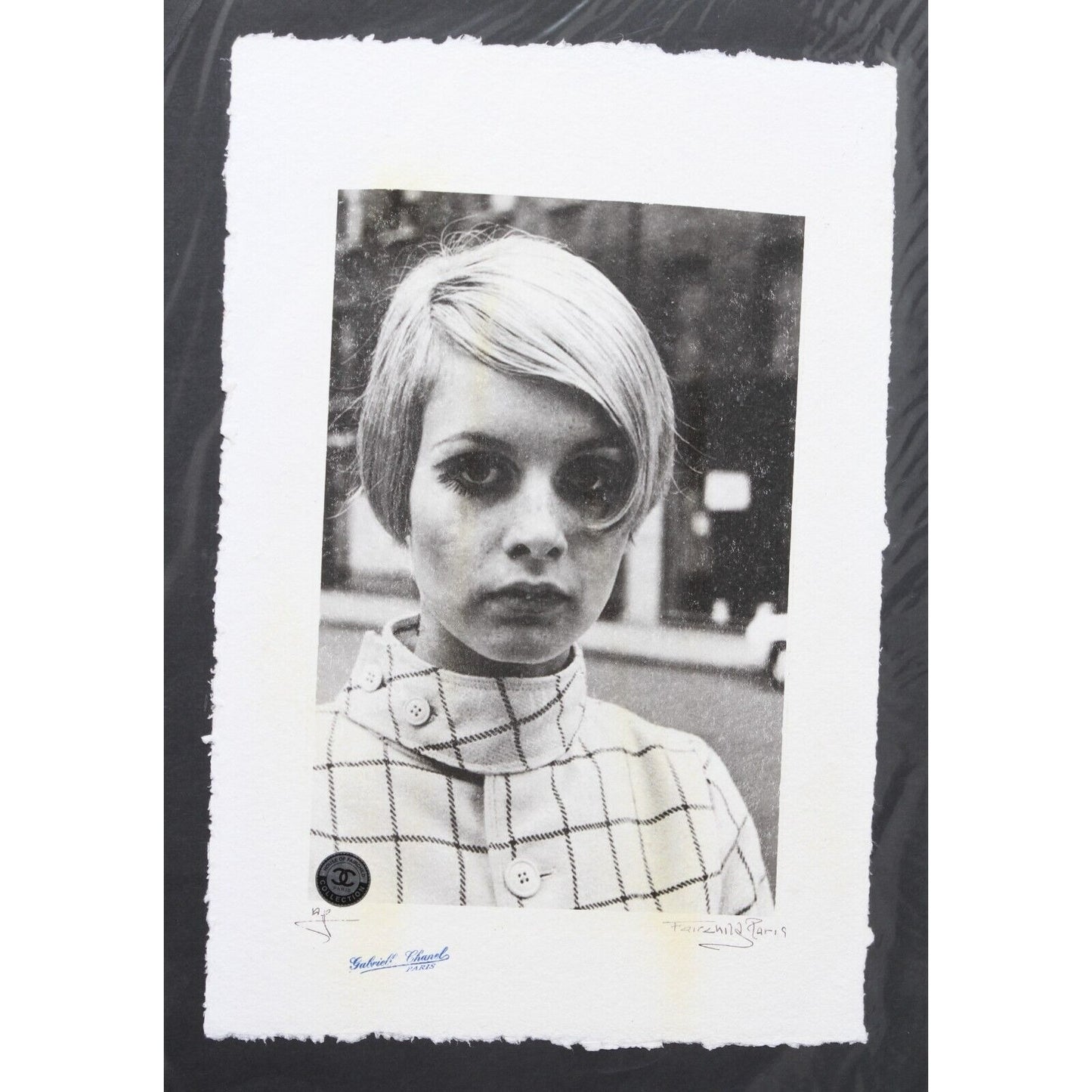 Chanel Twiggy Print By Fairchild Paris AP