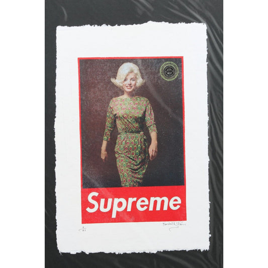 Supreme Marilyn Monroe Print By Fairchild Paris LE 5/25