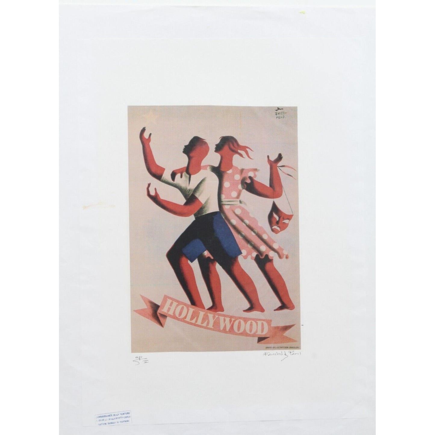 Hollywood Print By Fairchild Paris AP II
