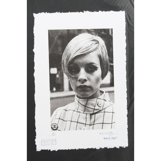 Chanel Twiggy Print By Fairchild Paris LE 5/25