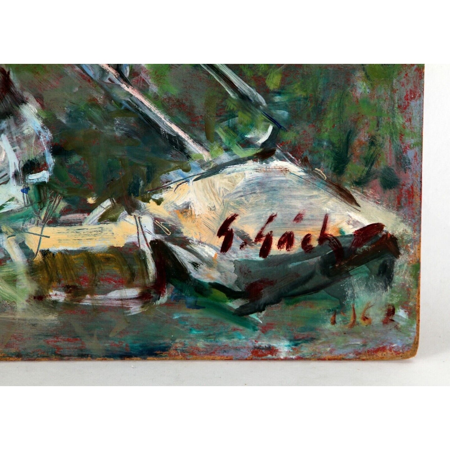 "The French Easel" by G. Gach, Oil Painting on Board, 20x24