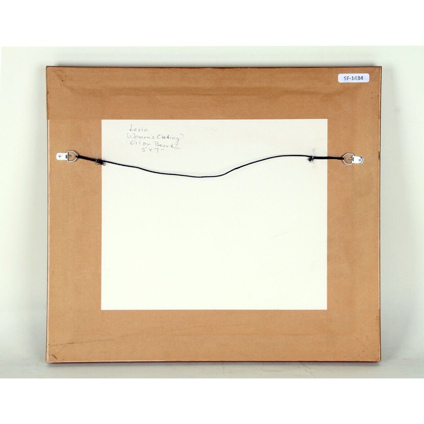 Joan Giralt Lerin: Womens' Outing Oil Painting Signed