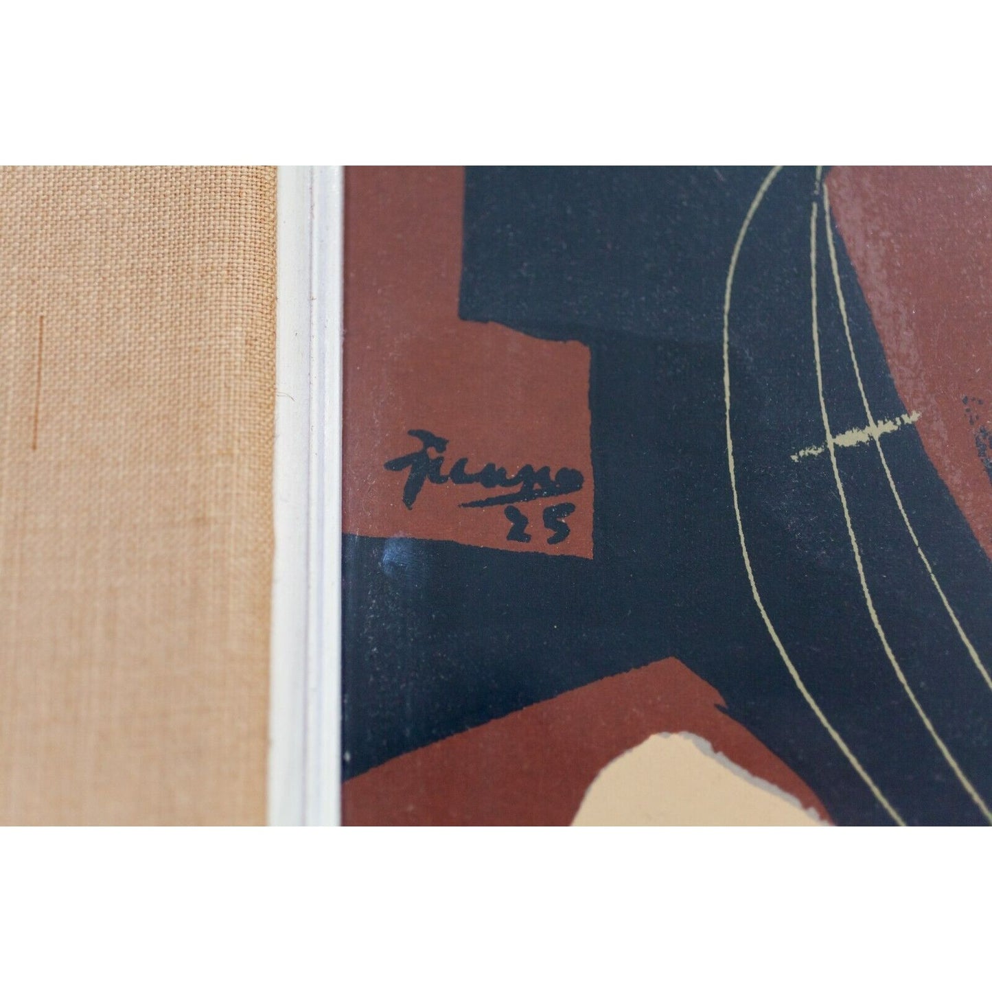 After Pablo Picasso ''Nature Morte a la Tete Antique'' 1964 Collotype Print