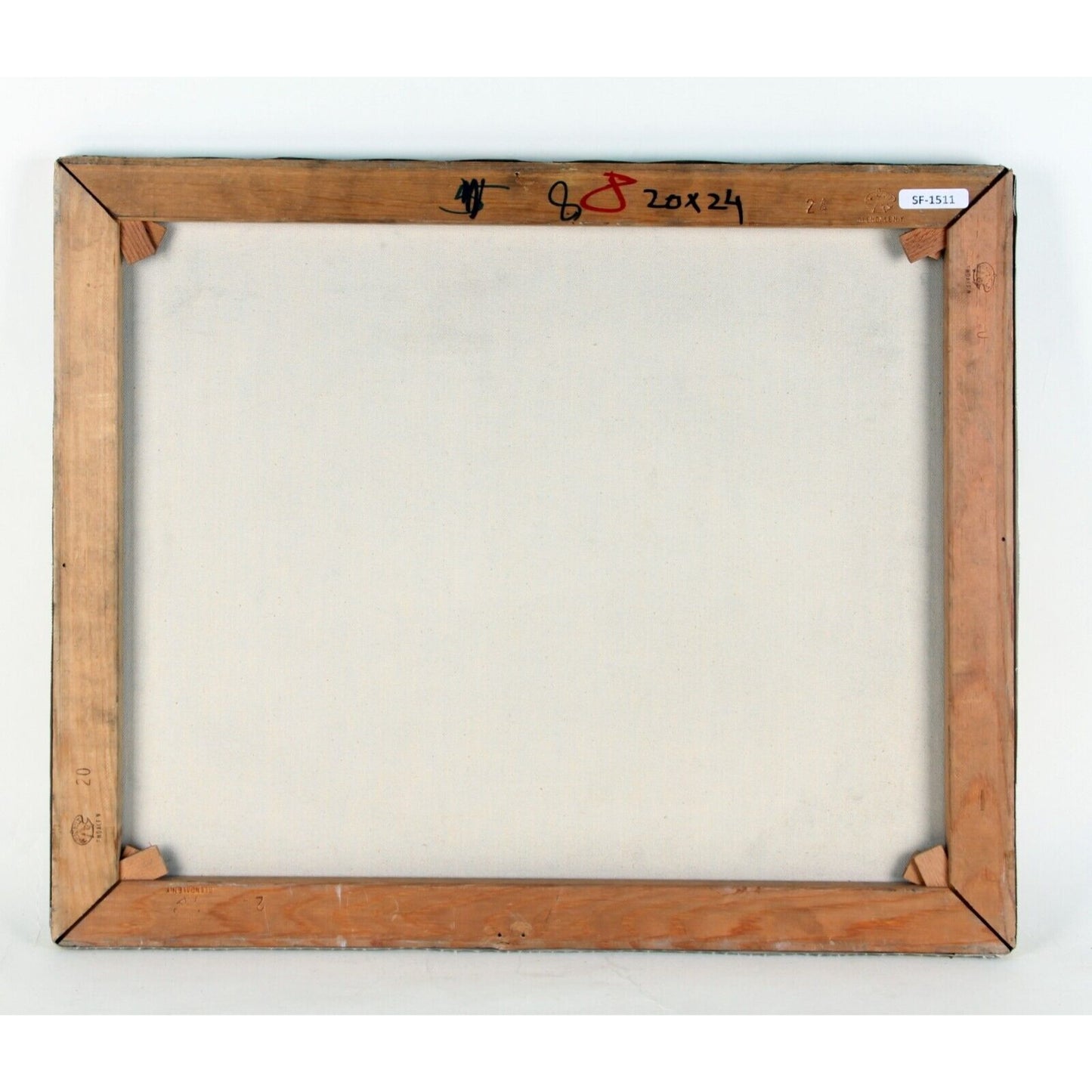 "Untitled" by Rodriguez, String Trio Musicians, Oil Painting on Canvas, 20x24