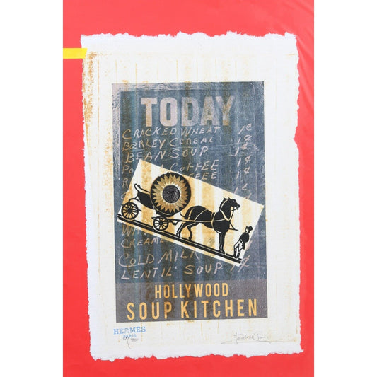 Hollywood Soup Kitchen Print By Fairchild Paris AP II