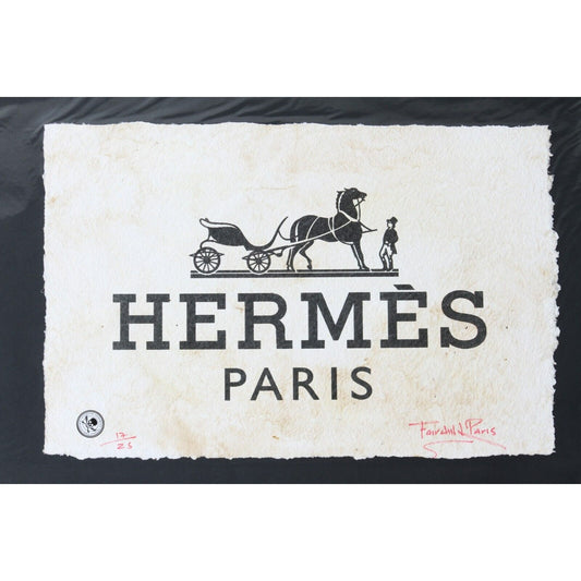 Hermes Paris Print By Fairchild Paris LE 17/25