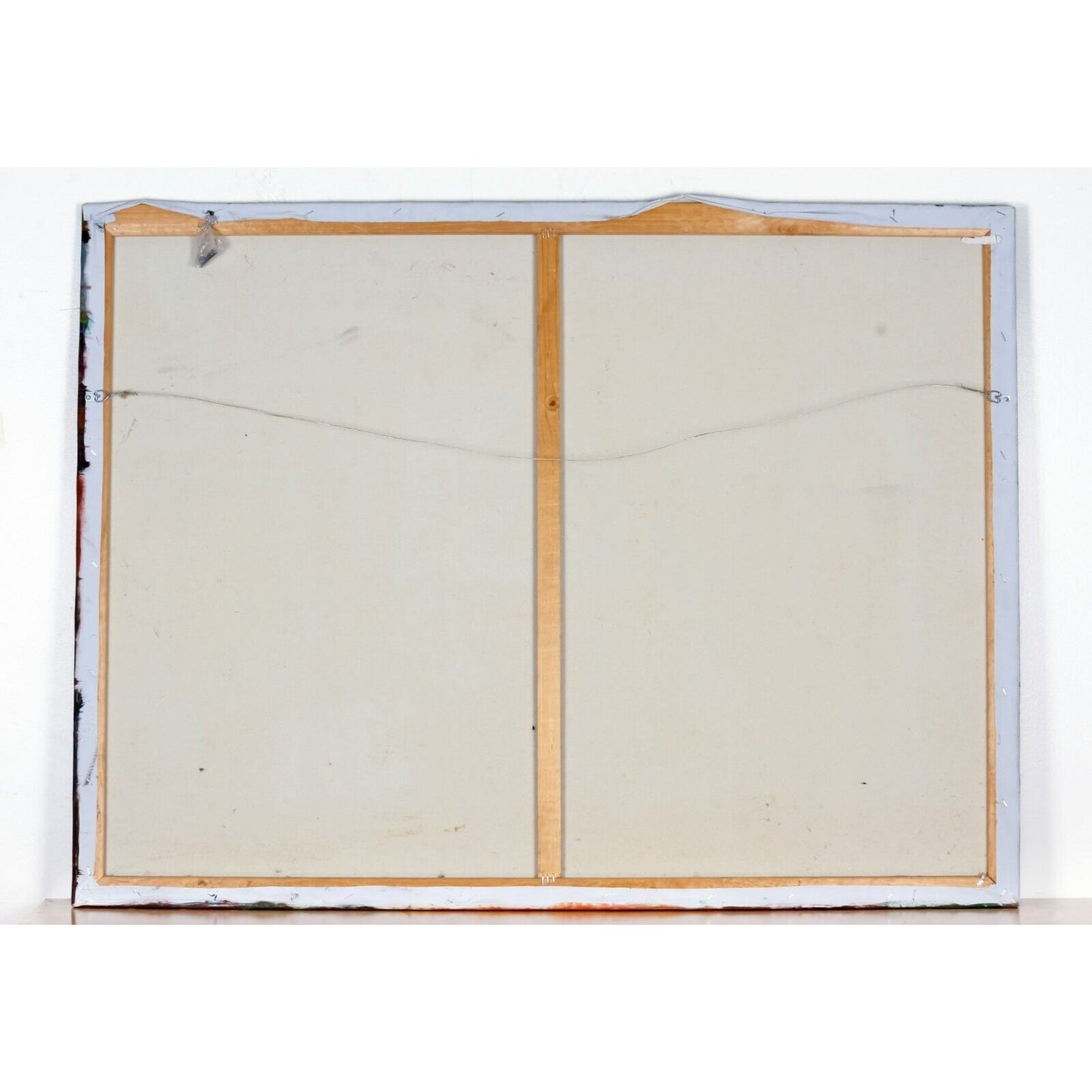 Original Acrylic on Canvas Bistro Scene Signed C Zeter