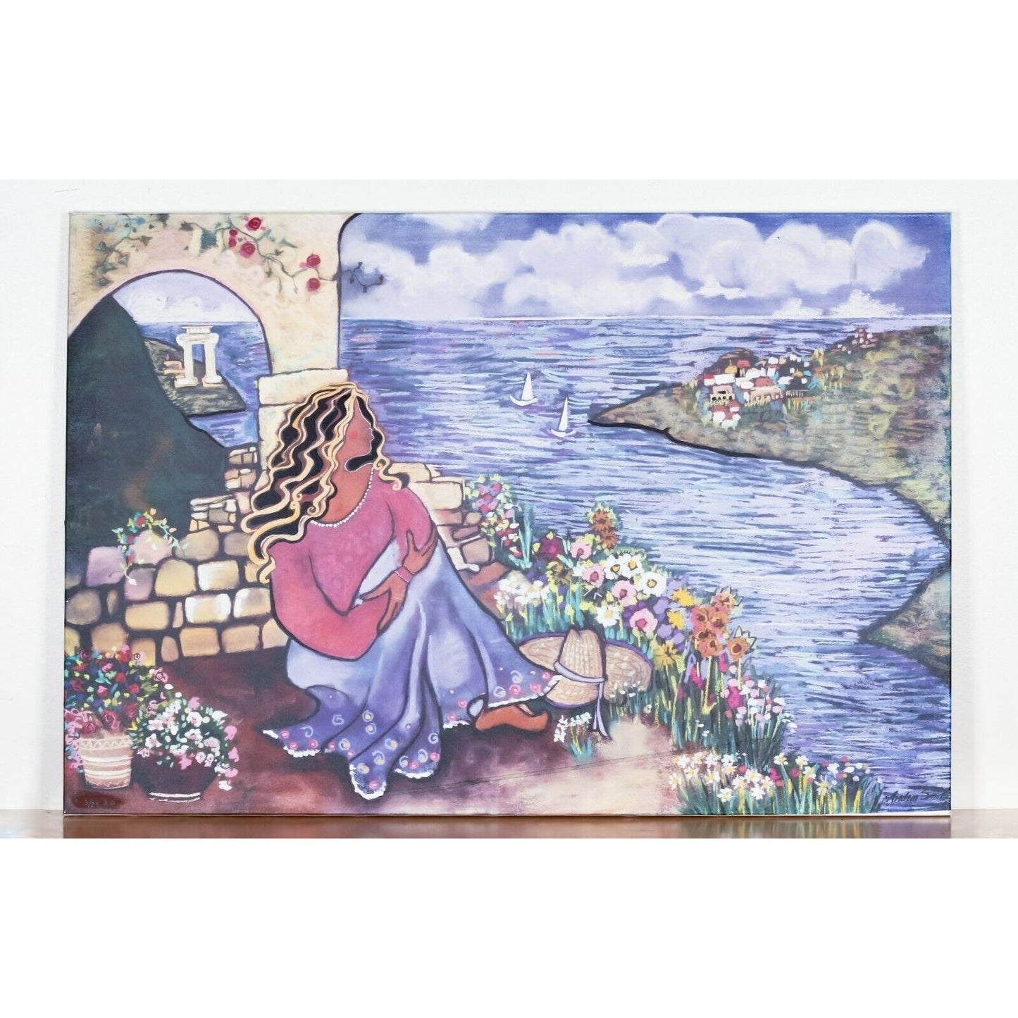 "Day Dreaming" by Andrea Smith Artist Proof 3/25 Giclee on Canvas 29 x 43