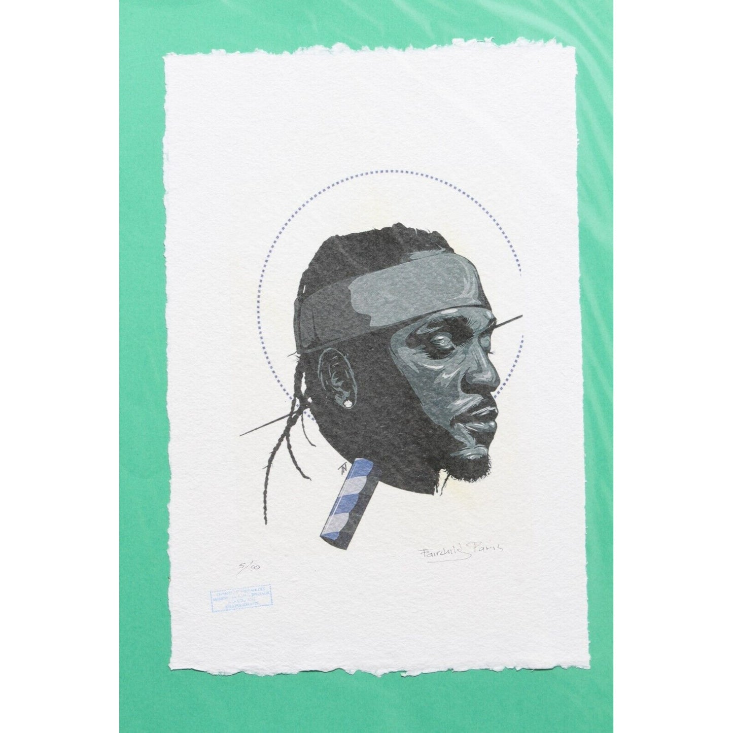 Pusha T Print By Fairchild Paris AP, LE 5/50