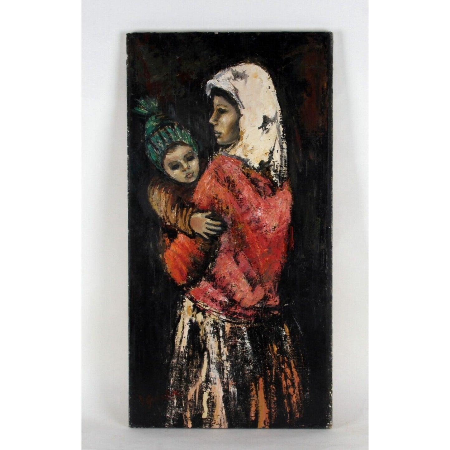 "Israel" by D. Greenfield, Oil on Canvas, 31x16