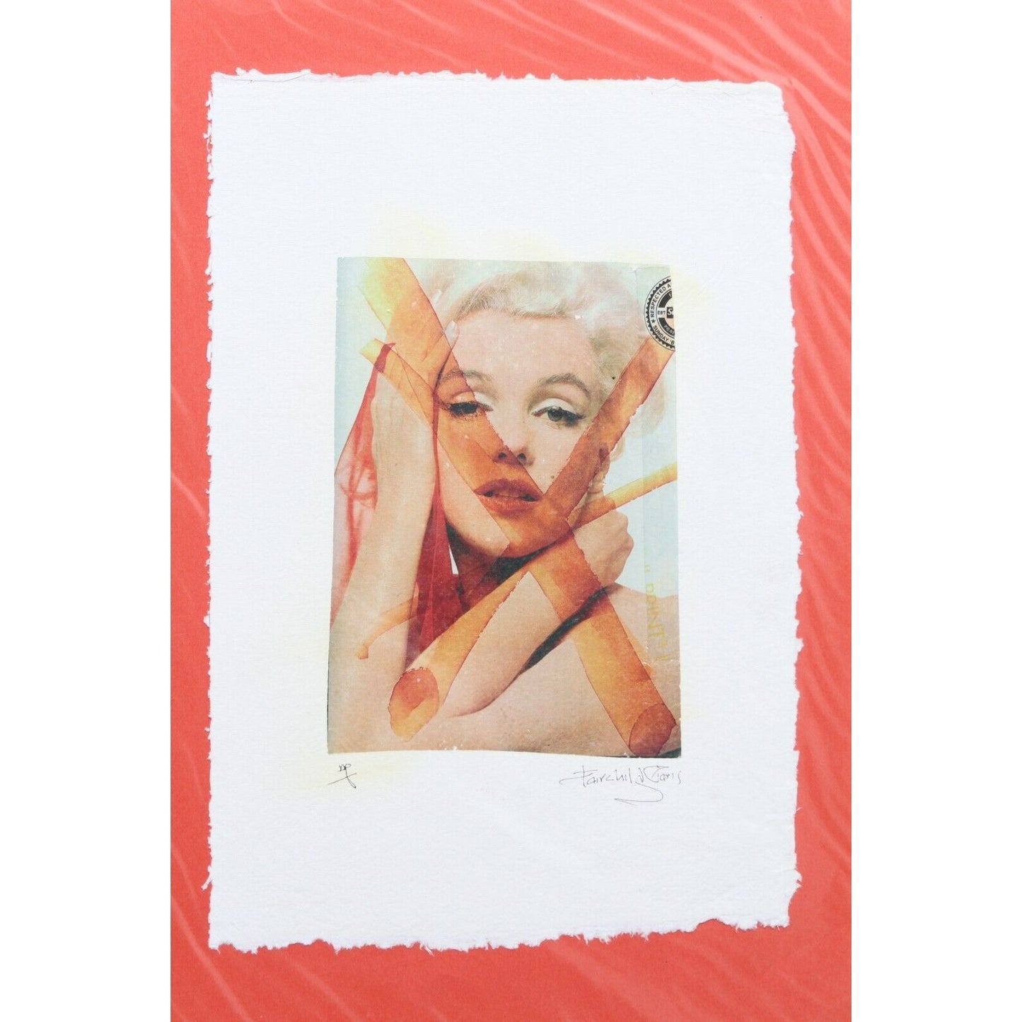 Marilyn Monroe Print By Fairchild Paris AP