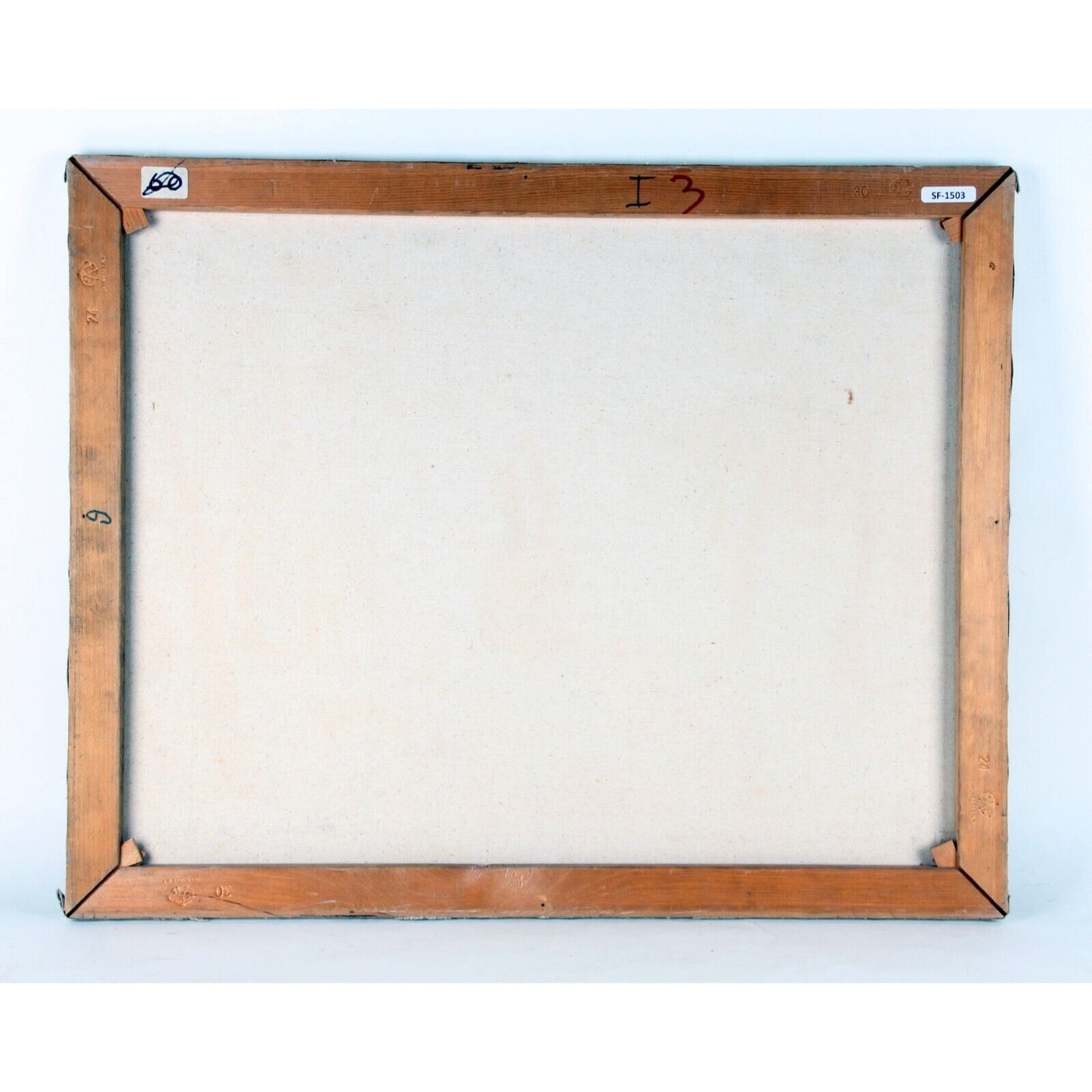 "Untitled" Equestrian by Raoul, Oil Painting on Canvas, 24x30