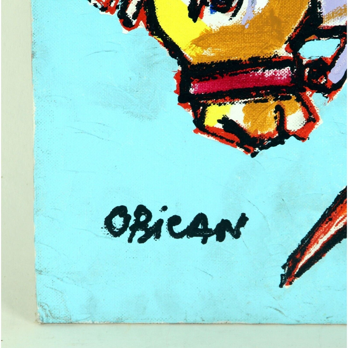 "The Donkey Rider" by Jovan Obican, Oil Painting on Canvas, 20x16