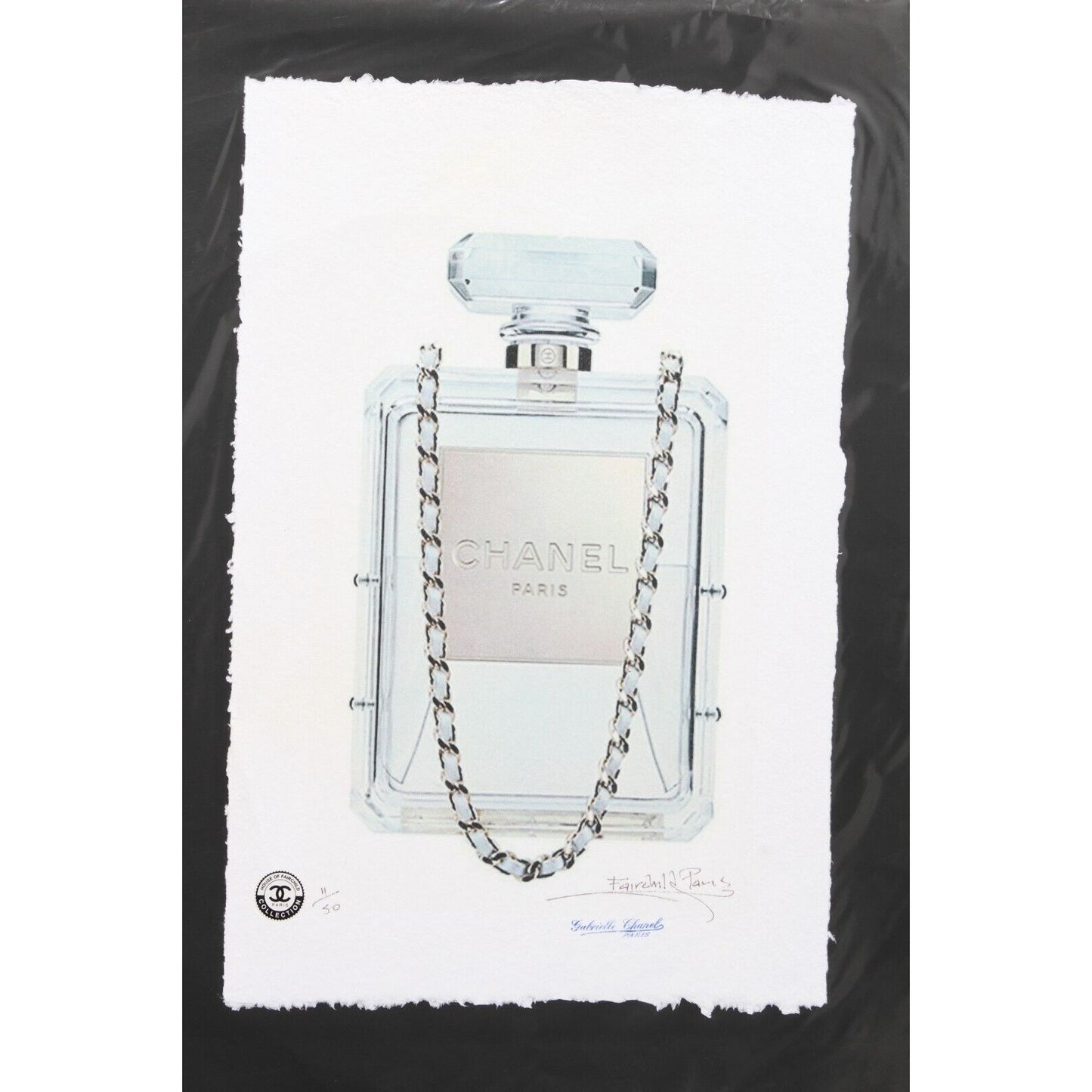 Chanel No. 5 Print By Fairchild Paris LE 11/50