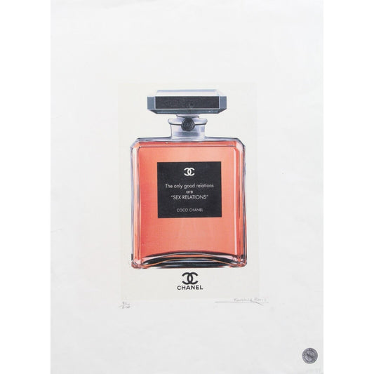 Chanel No. 5 Poster By Fairchild Paris LE 81/250