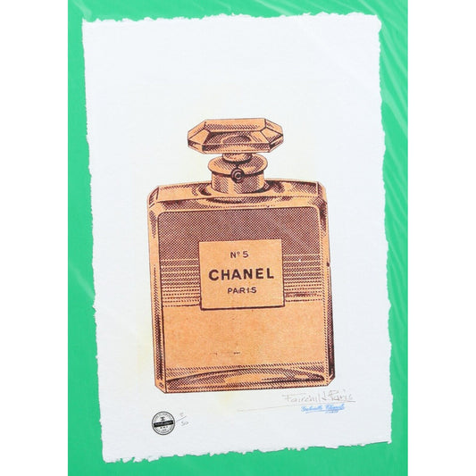 Chanel No.5 Perfume Print By Fairchild Paris LE 2/50