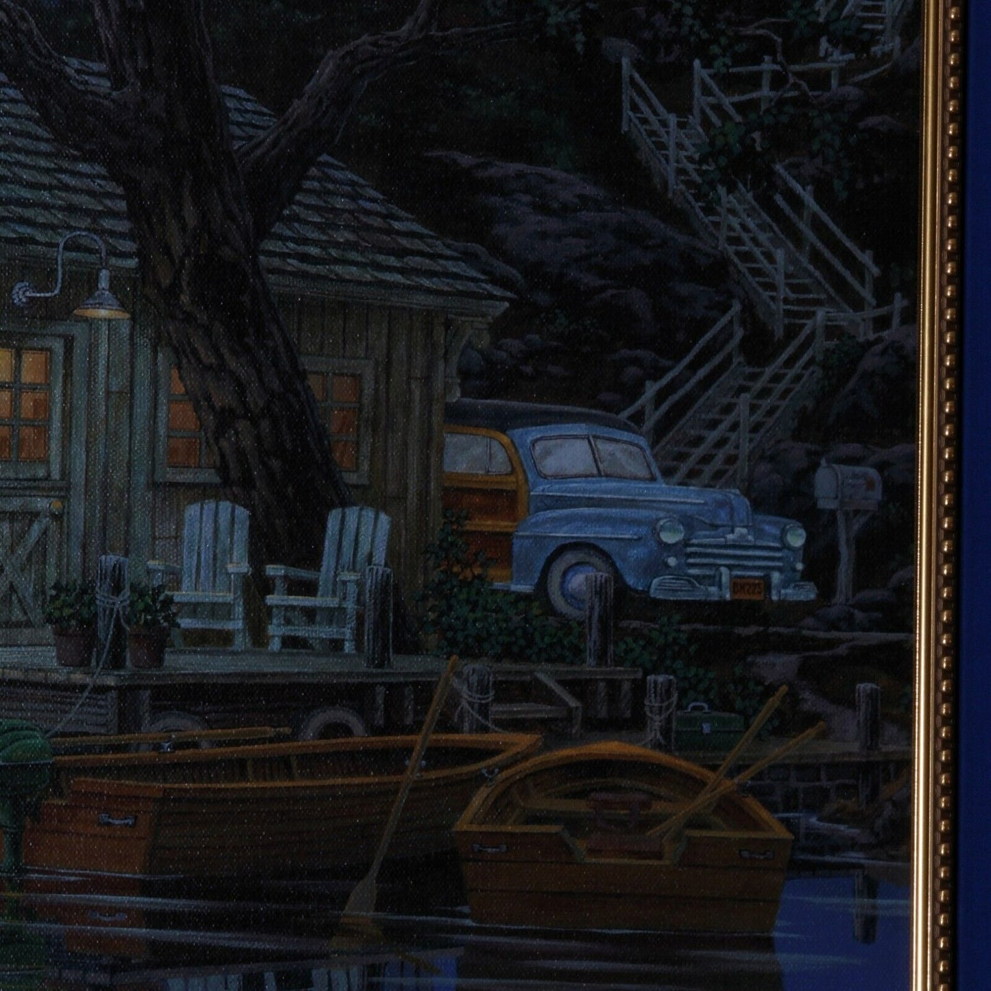 "Shared Spaces" by William A.S. Kreutz Signed Numbered AP #1 Framed Giclee 30x40