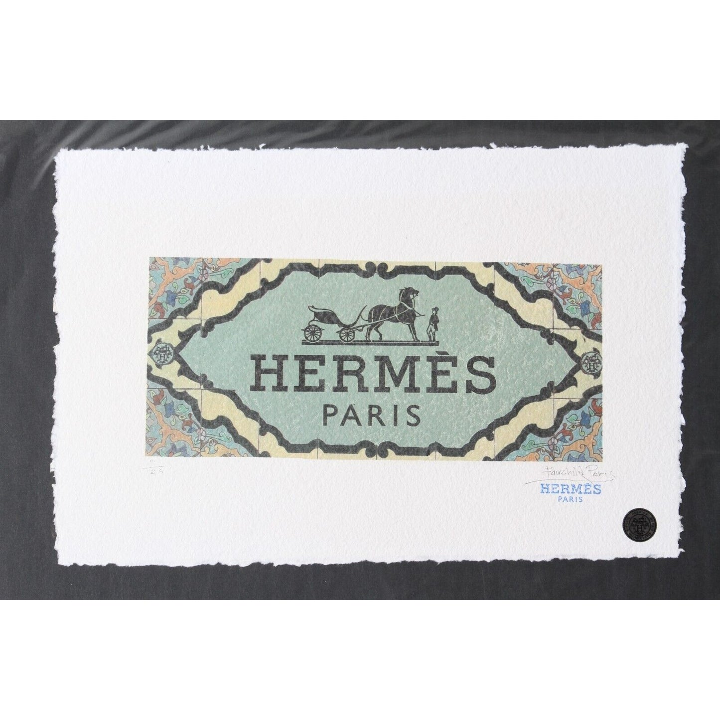 Hermes Print By Fairchild Paris LE 3/25