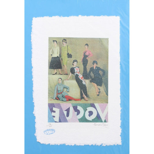 Reverse Vogue Print By Fairchild Paris LE 17/50