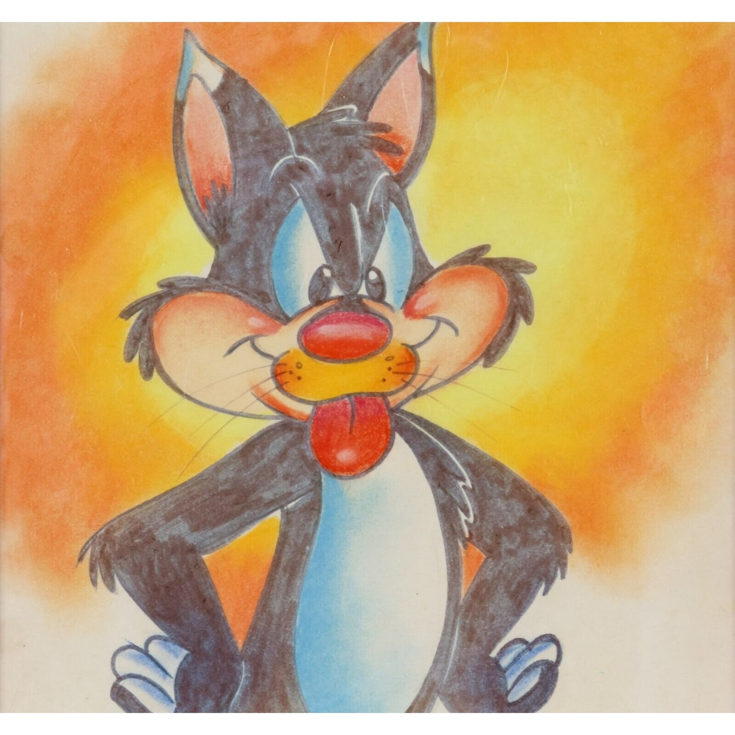 Lot of 3 Framed Dick Ruhl Original Marker Drawings Gorgeous!