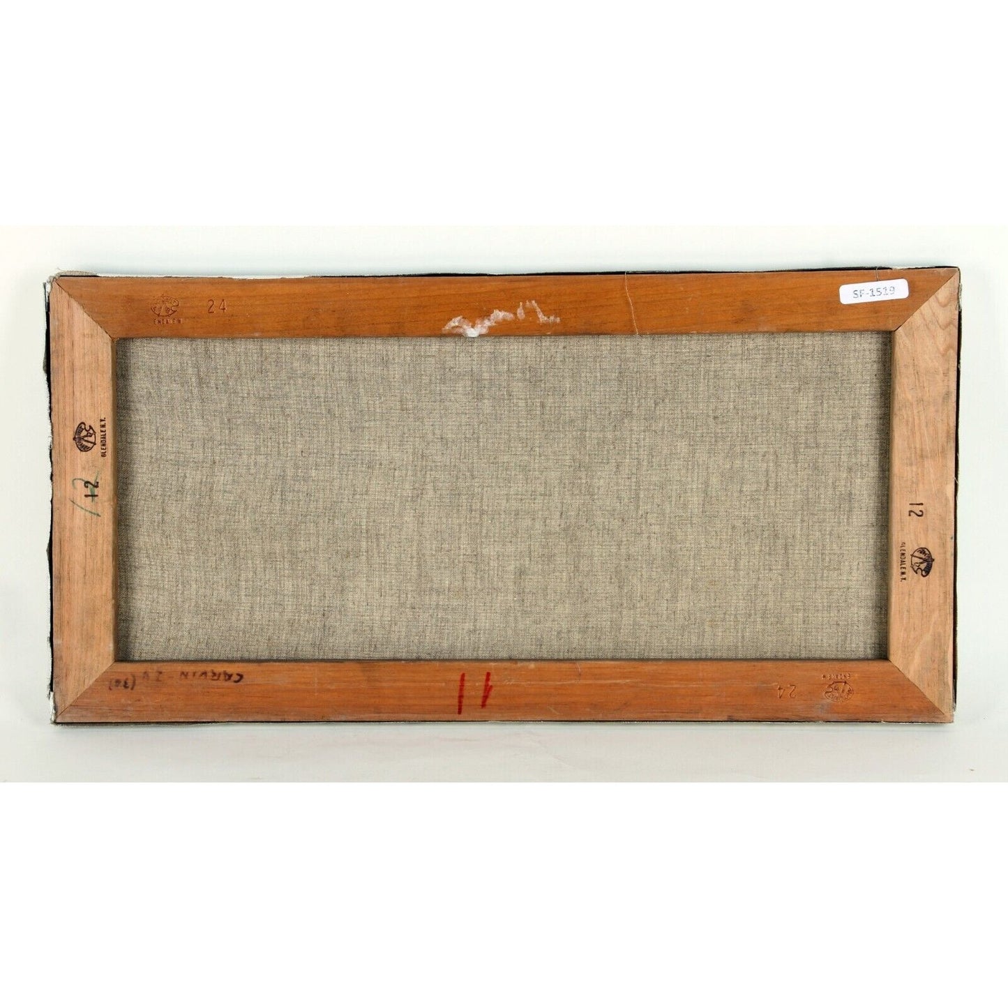 "Untitled" by Suzanne Demarest, Seascape, Oil Painting on Canvas, 12x24