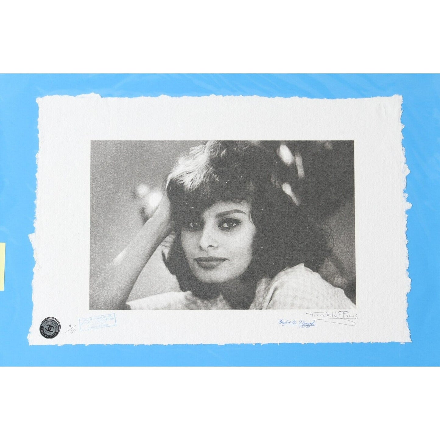 Sophia Loren Print By Fairchild Paris LE 11/50