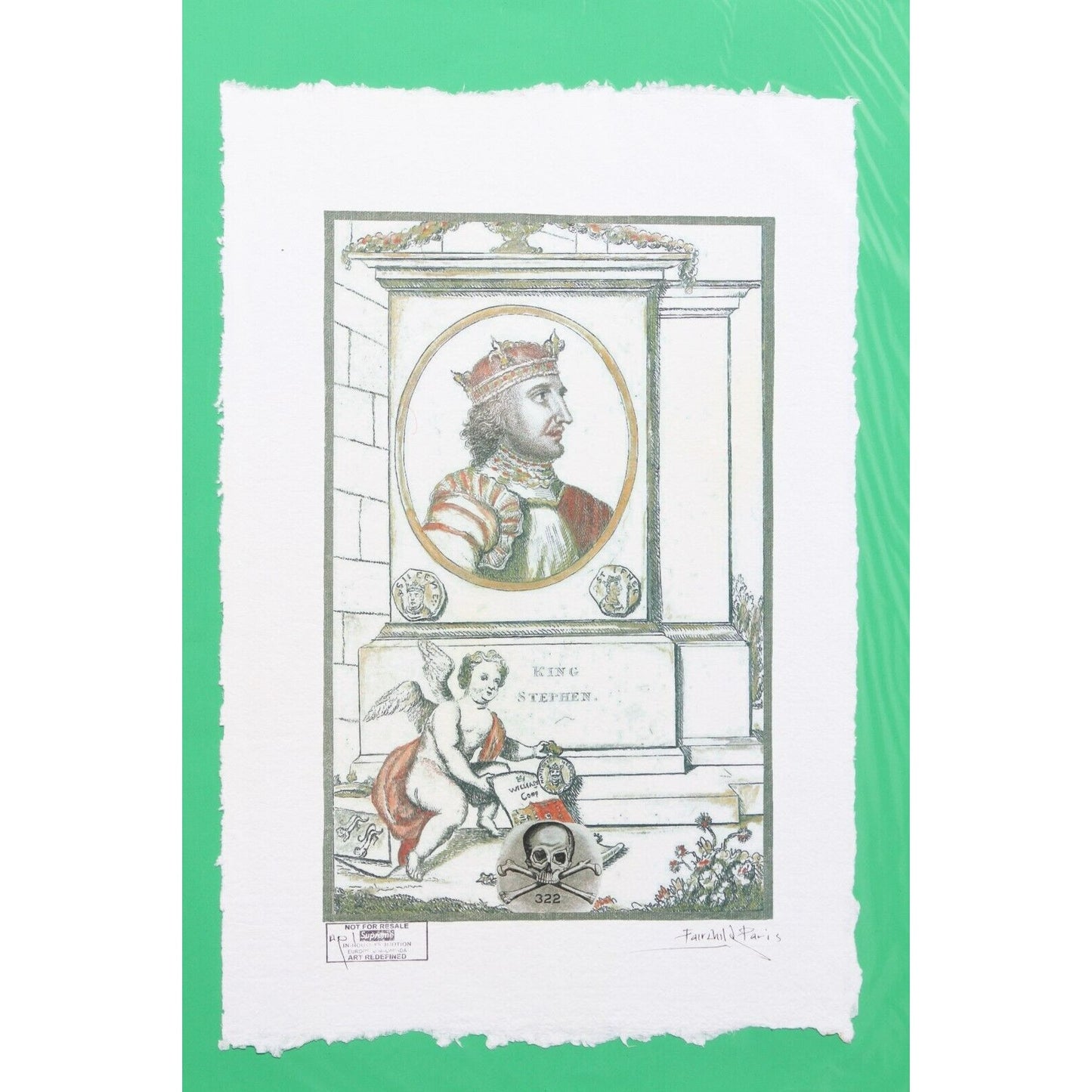 King Stephen Print By Fairchild Paris AP