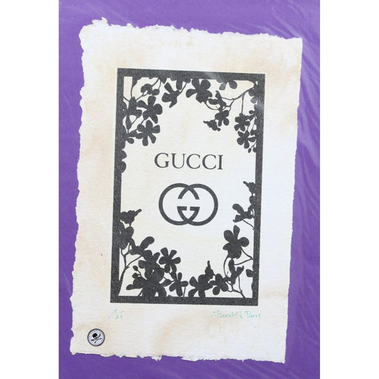 Gucci Print By Fairchild Paris LE 5/25