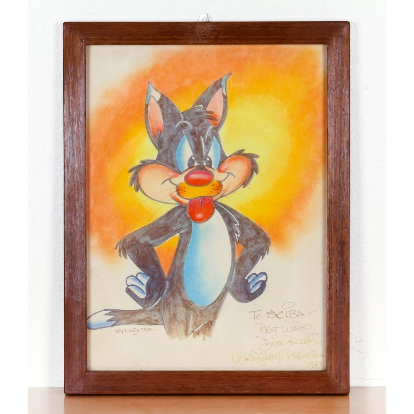 Lot of 3 Framed Dick Ruhl Original Marker Drawings Gorgeous!