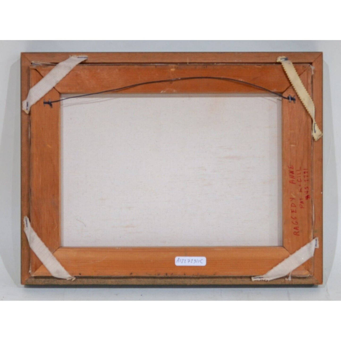 "Raggedy Anne" by Pat McGill Oil Painting on Canvas 11" x 15" Framed