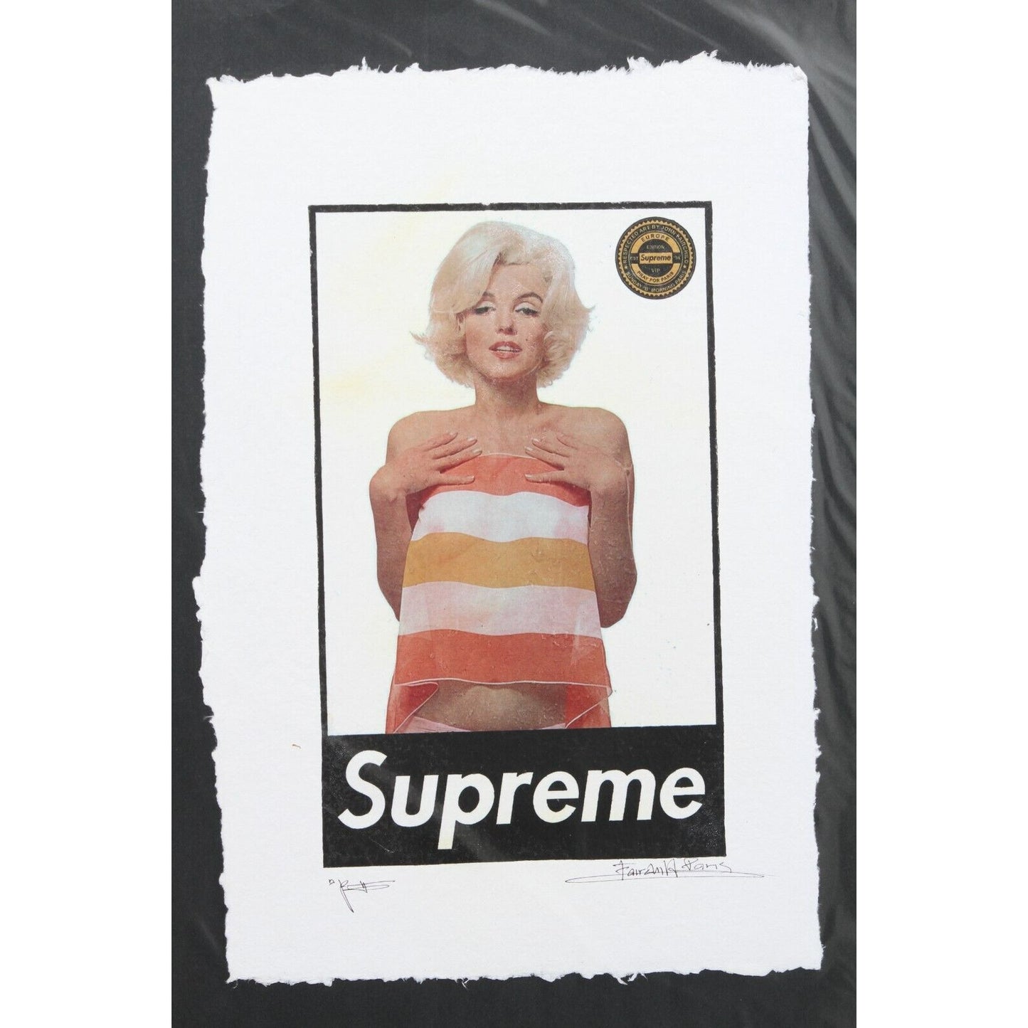 Supreme Marilyn Monroe Print By Fairchild Paris AP II