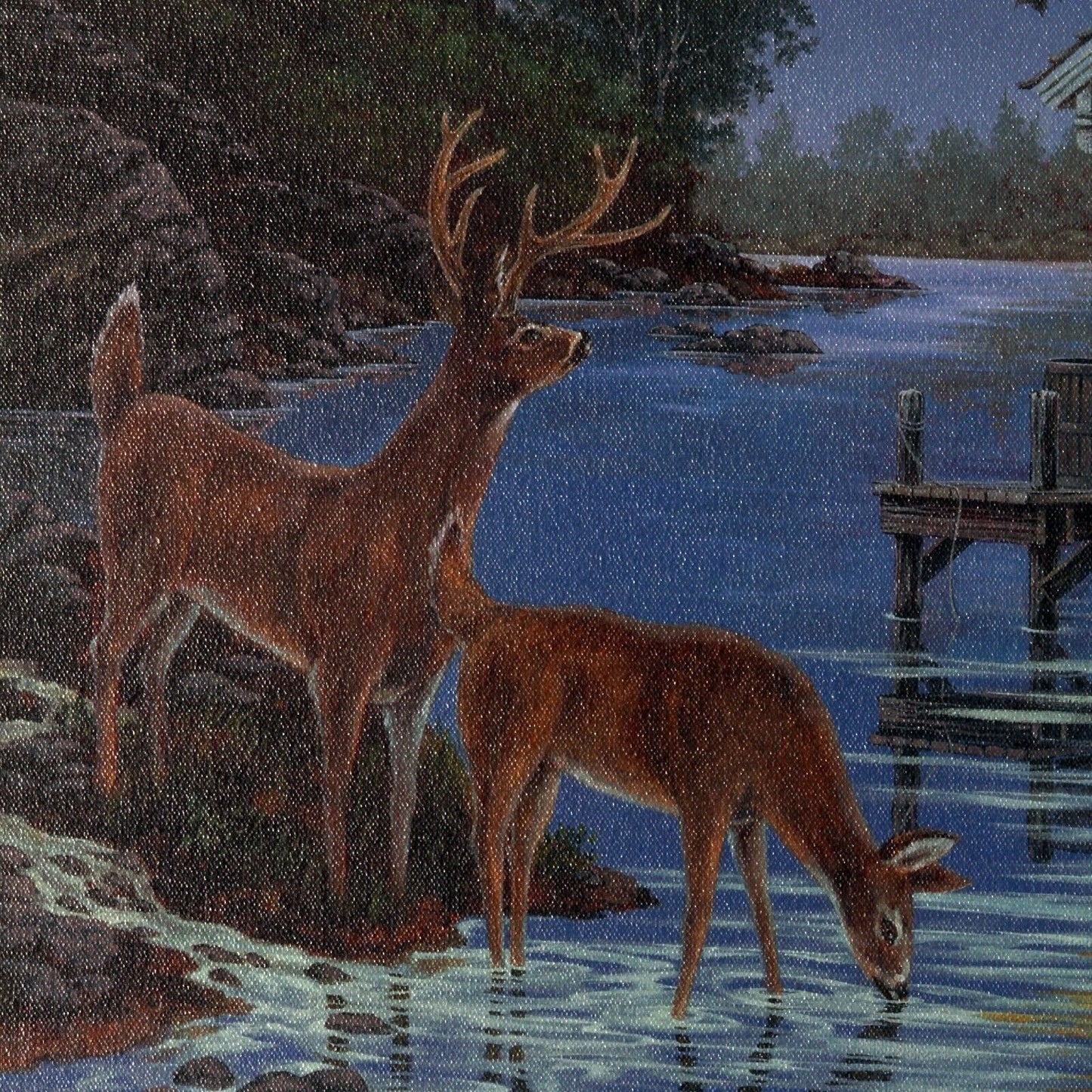 "Shared Spaces" by William A.S. Kreutz Signed Numbered AP #1 Framed Giclee 30x40