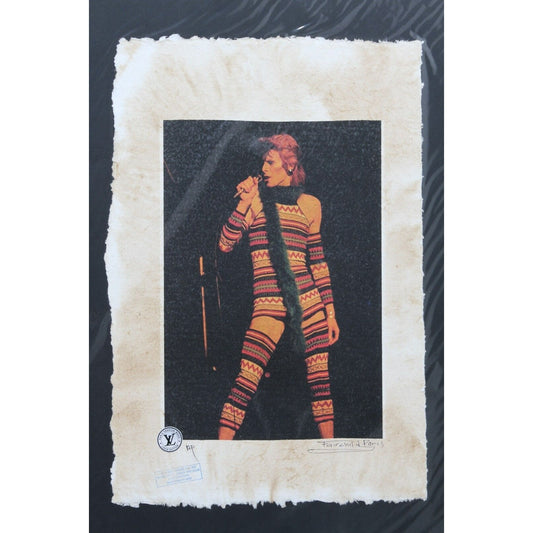 David Bowie Print By Fairchild Paris AP
