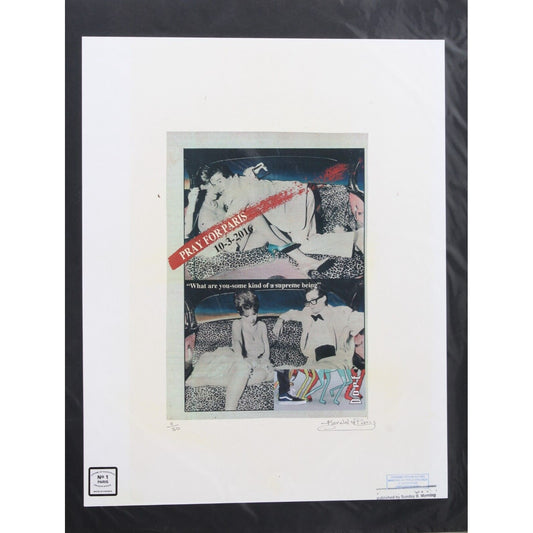 Pray For Paris Print By Fairchild Paris LE 11/50
