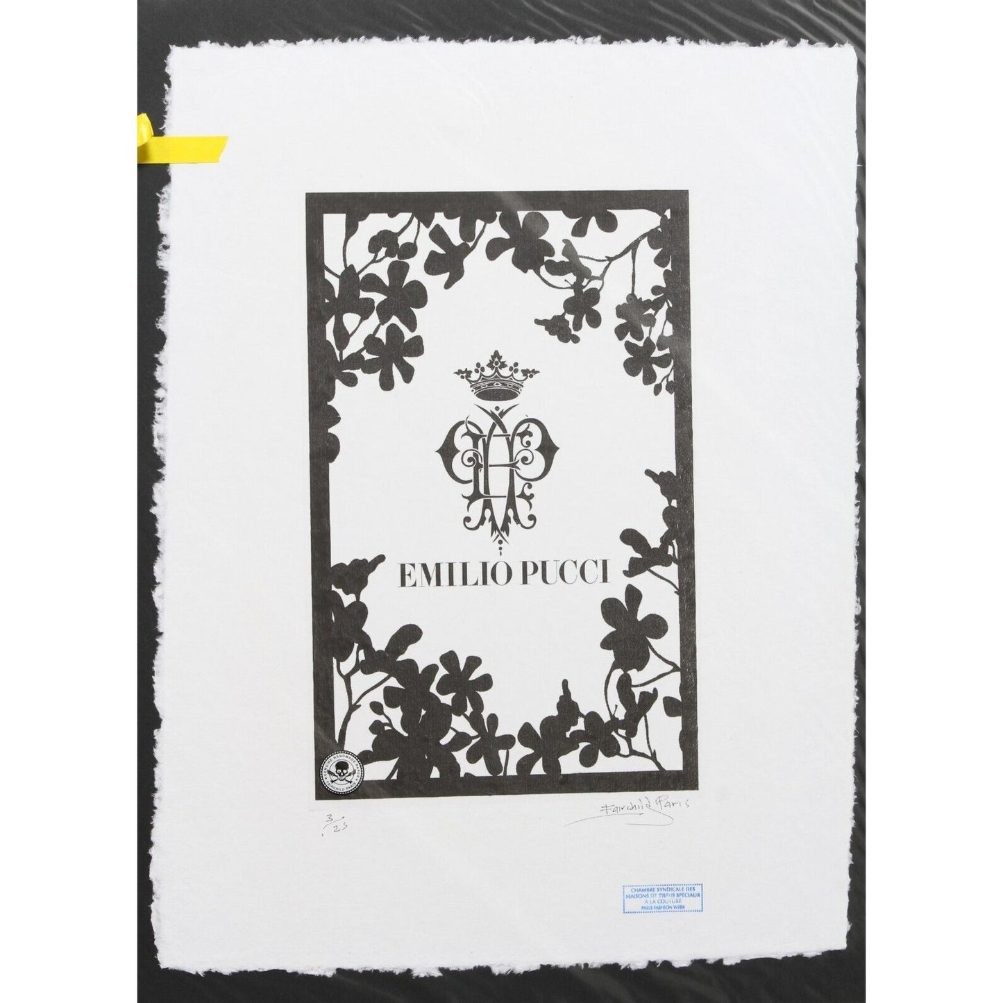 Emilio Pucci Print By Fairchild Paris LE 3/25