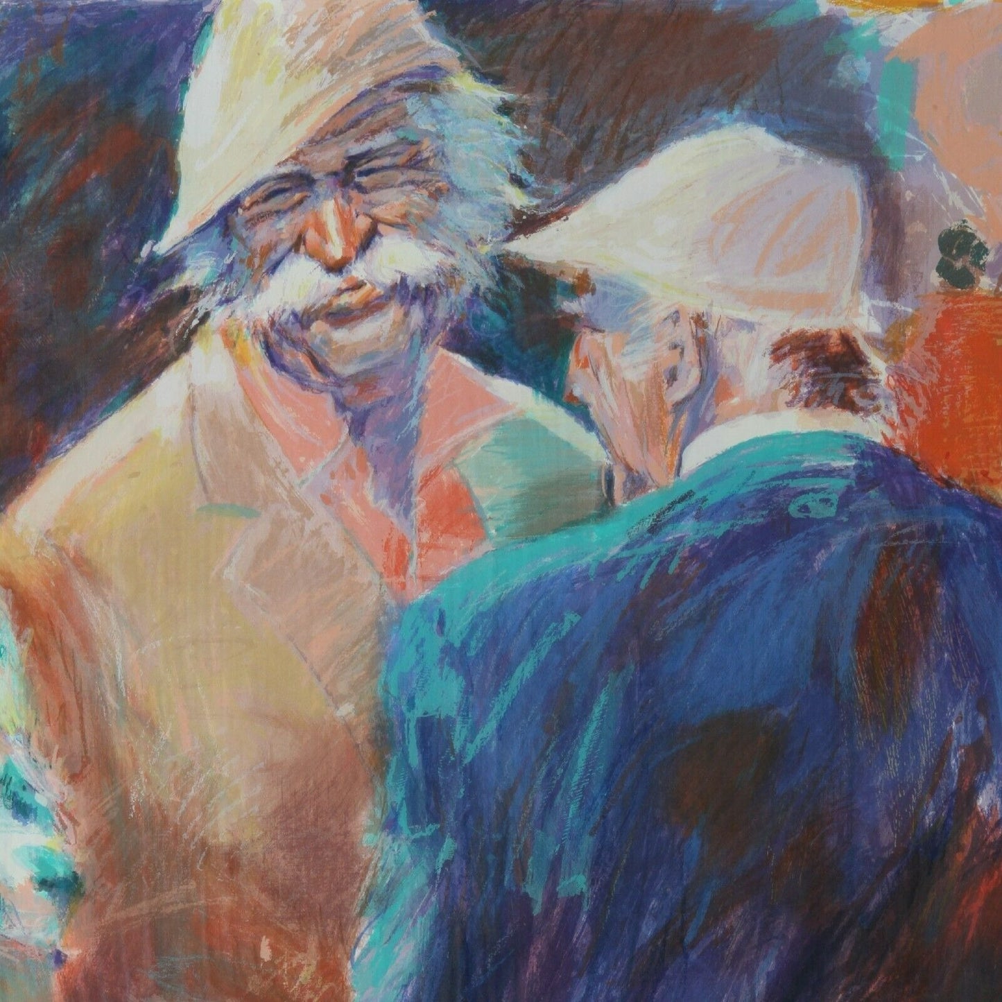 "My Favorite Redhead" by Aldo Luongo Serigraph on Paper LE 73/250 Unframed