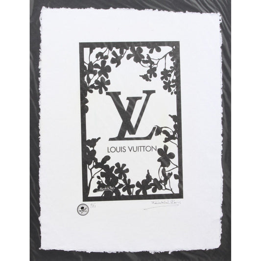Louis Vuitton Black & White Print By Fairchild Paris LE 5/25