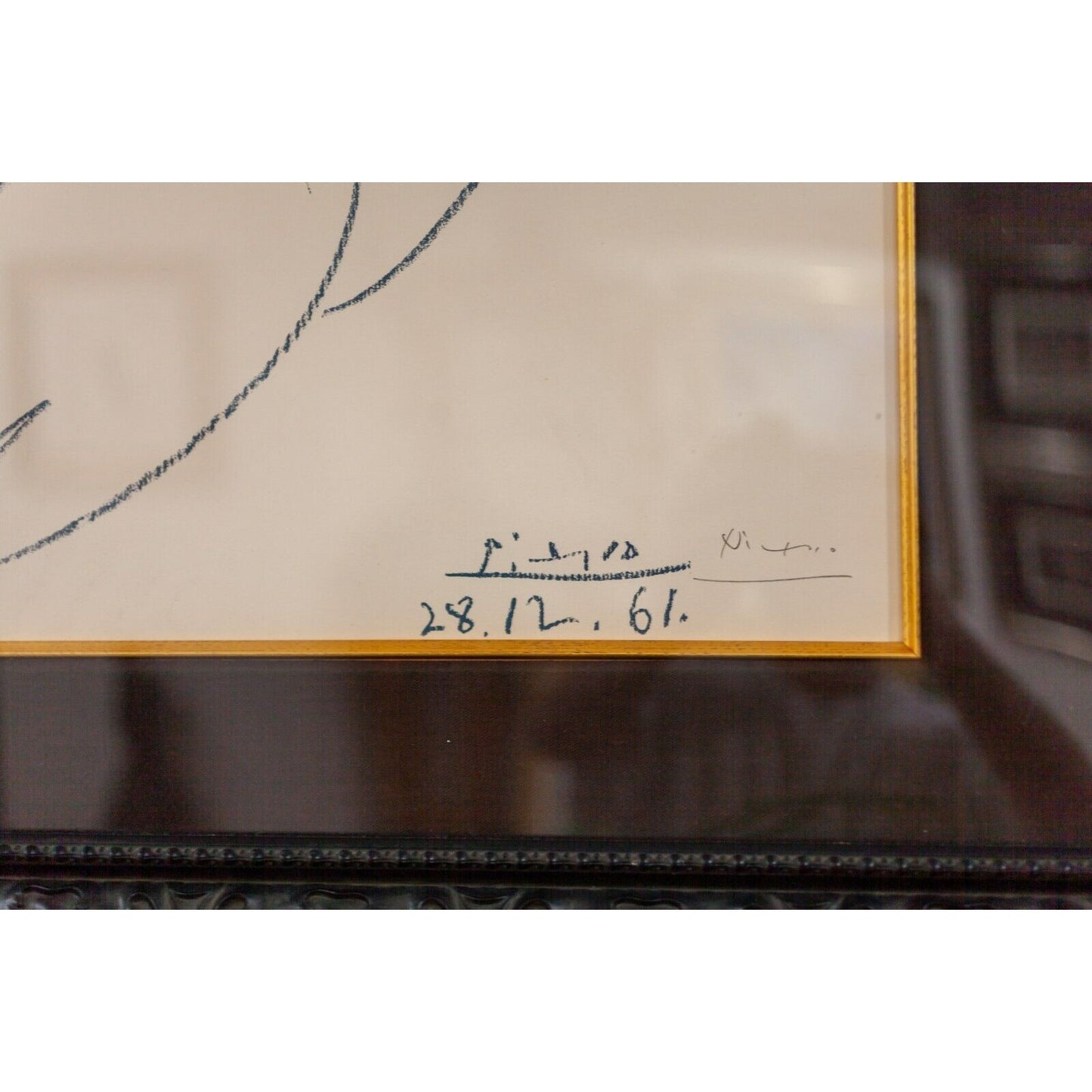 "Dove of Peace" Lithograph by Pablo Picasso Signed & Numbered 142/350 1961