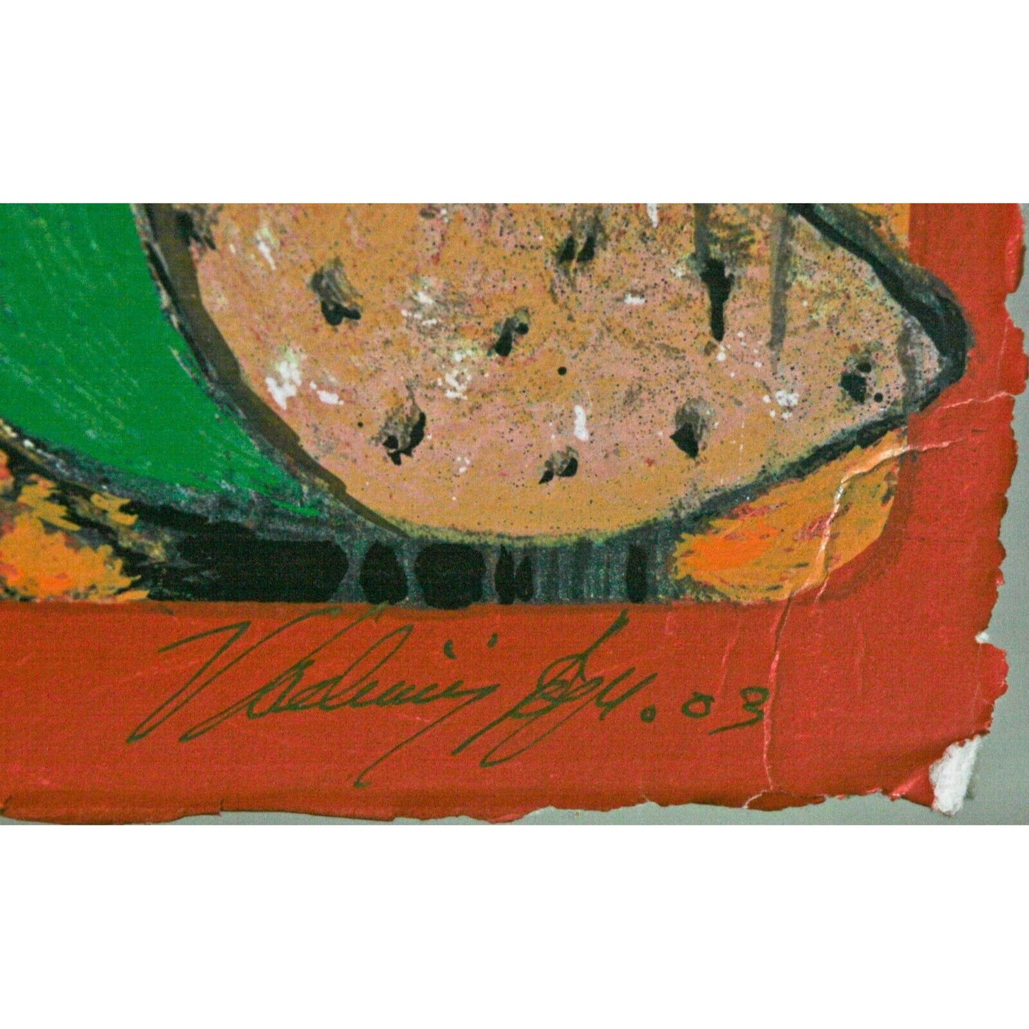 Vladimir Cora Serigraph LE of 250 "La Ultima Assembla" The Last Supper 2003