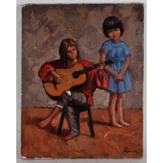 "Unknown Title" by Robierre, Oil on Canvas, 18x24