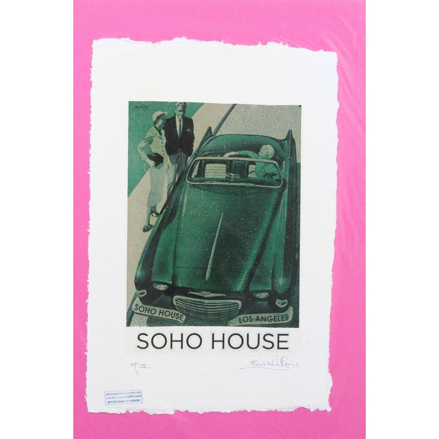 SOHO House LA Print By Fairchild Paris AP