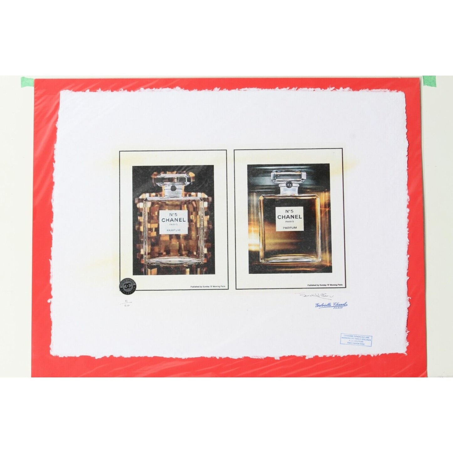 Chanel No. 5 Print By Fairchild Paris LE 8/50