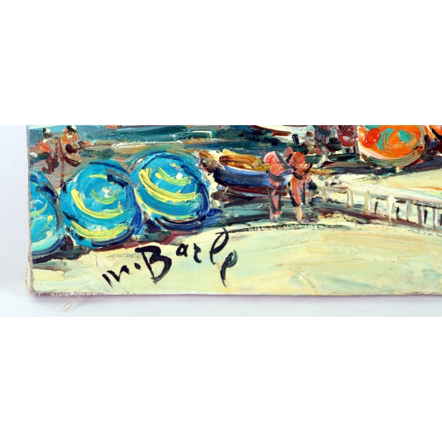 "Cannes" by Barle, Oil Painting on Canvas, 24x30
